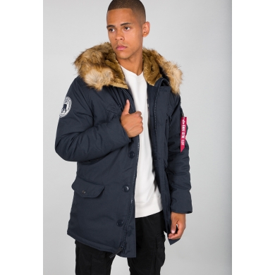 Alpha Industries Winterjacke Polar dunkelblau Herren